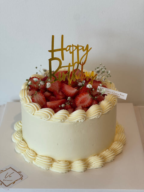 Strawberry Chiffon Cake
