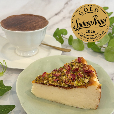 Rose Honey Pistachio Basque